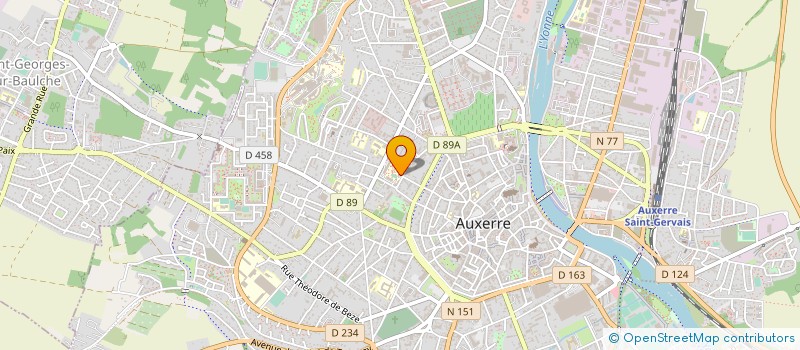 localisation de l'entreprise SPORTIVE LYCEE VAUBAN à AUXERRE