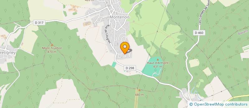 localisation de l'entreprise SPORTIVE MONTENOIS SWINGOLF à MONTENOIS