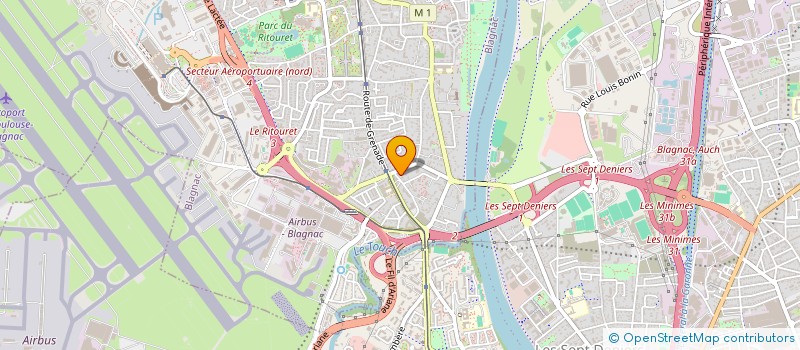 localisation de l'entreprise SPORTIVITE à BLAGNAC