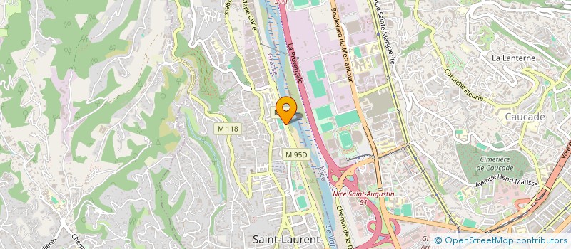 localisation de l'entreprise SPORTLAND à SAINT-LAURENT-DU-VAR