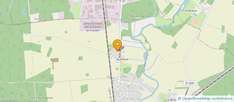 localisation de l'entreprise SPORTLAND  PRESLES-EN-BRIE