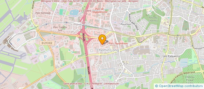 localisation de l'entreprise SPORTLAND AMERICAN à BORDEAUX