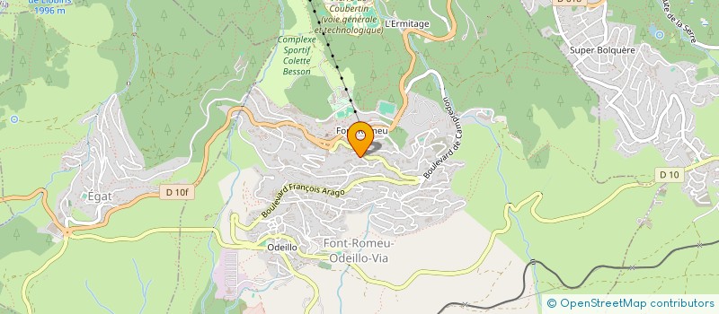 localisation de l'entreprise SPORTMOD' à FONT-ROMEU-ODEILLO-VIA