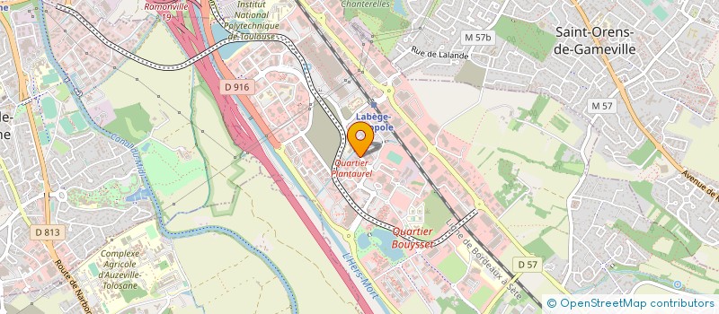 localisation de l'entreprise SPORTNCO GAMING à LABEGE