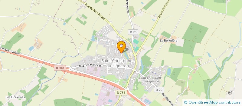 localisation de l'entreprise SPORTOUR à SAINT-CHRISTOPHE-DU-LIGNERON