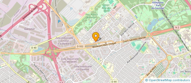 localisation de l'entreprise SPORTPRIVILEGE.COM à AULNAY-SOUS-BOIS