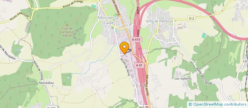 localisation de l'entreprise SPORTPULSION à ALLONZIER-LA-CAILLE