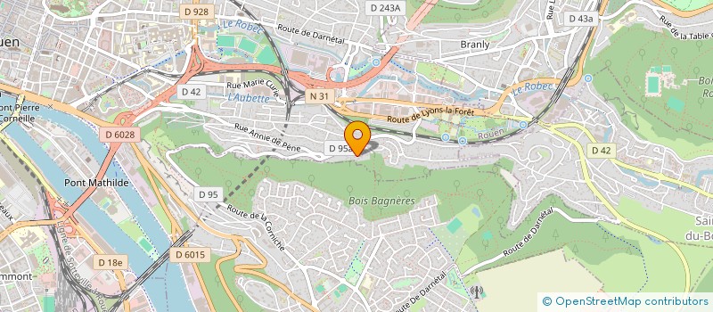 localisation de l'entreprise SPORTRISING à ROUEN