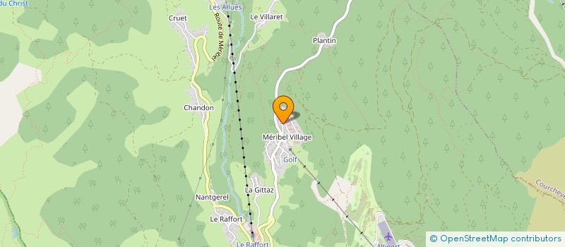 localisation de l'entreprise SPORTS 1600 à LES ALLUES