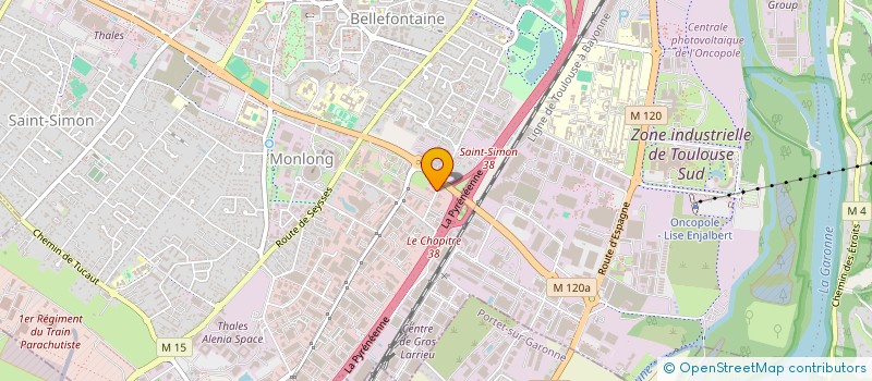 localisation de l'entreprise SPORTS ACTION à TOULOUSE