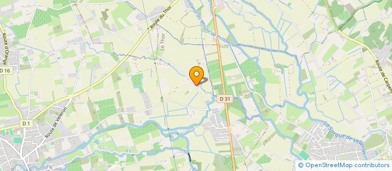 localisation de l'entreprise SPORTS AERONAUTIQUES POUR TOUS  LE THOR