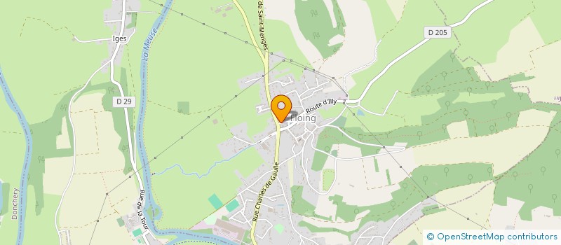 localisation de l'entreprise SPORTS,ANIMATIONS ET LOISIRS BALANAIS (S.A.L.B.)  BALAN