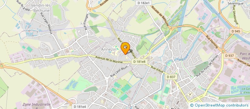 localisation de l'entreprise SPORTS ANNEZINOIS MECANIQUES  ANNEZIN