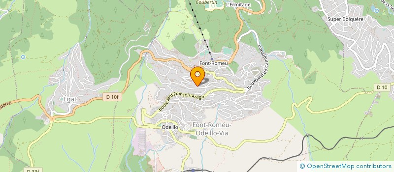 localisation de l'entreprise SPORTS AU NATUREL à FONT-ROMEU-ODEILLO-VIA