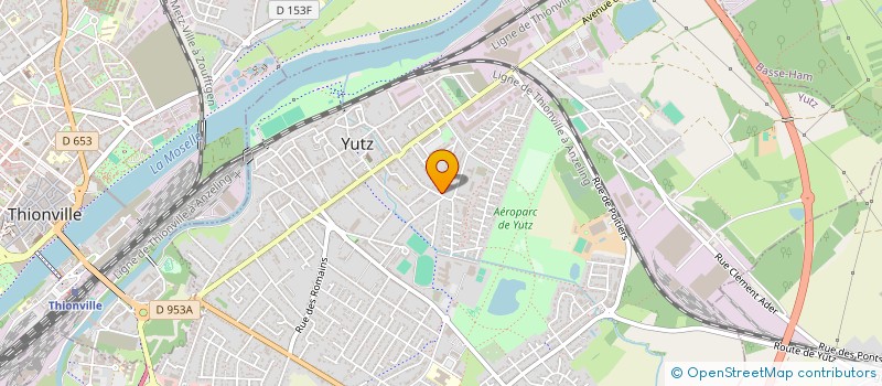 localisation de l'entreprise SPORTS AUTOMOBILES GRAND EST  YUTZ