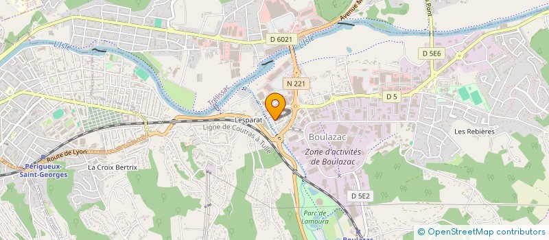 localisation de l'entreprise SPORTS BOULAZAC POUR TOUS  BOULAZAC ISLE MANOIRE