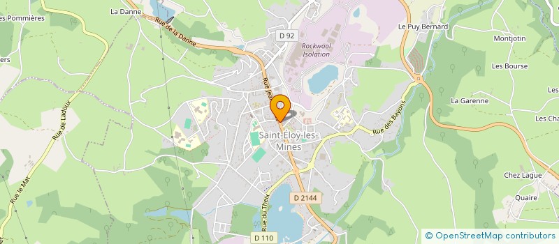localisation de l'entreprise SPORTS CAMPING à SAINT-ELOY-LES-MINES