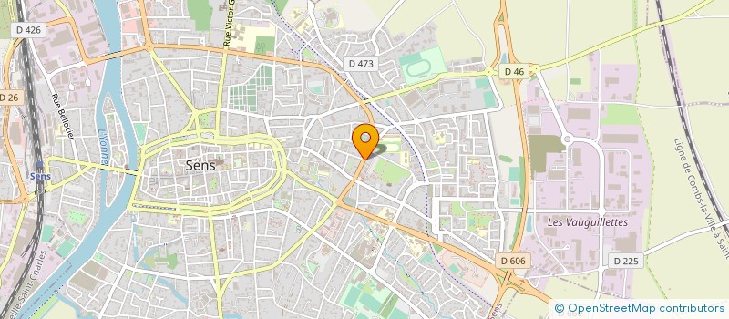 localisation de l'entreprise SPORTS CHALLENGE ENTREPRISES  SAINT-DENIS-LES-SENS