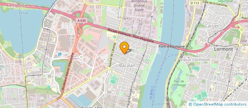 localisation de l'entreprise SPORTS & CO  BORDEAUX