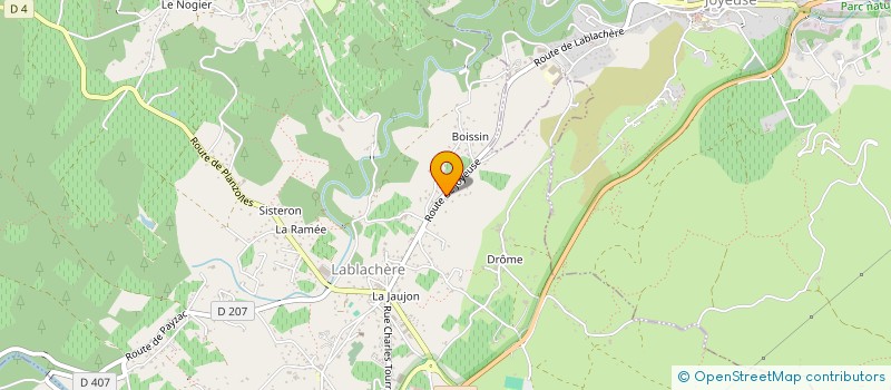 localisation de l'entreprise SPORTS & CO  LABLACHERE