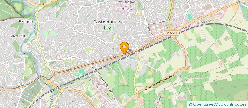 localisation de l'entreprise SPORTS & COMPETITION 34 à CASTELNAU-LE-LEZ