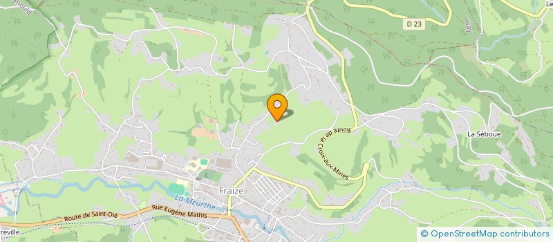 localisation de l'entreprise SPORTS CULTURE LOISIRS POUR TOUS  PLAINFAING