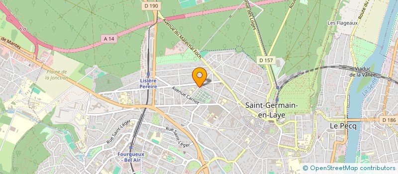 localisation de l'entreprise SPORTS D EPOQUE à SAINT-GERMAIN-EN-LAYE