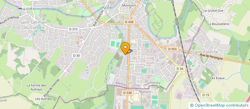 localisation de l'entreprise SPORTS DE CONTACT ALENCONNAIS (S.C.A.) à ALENCON