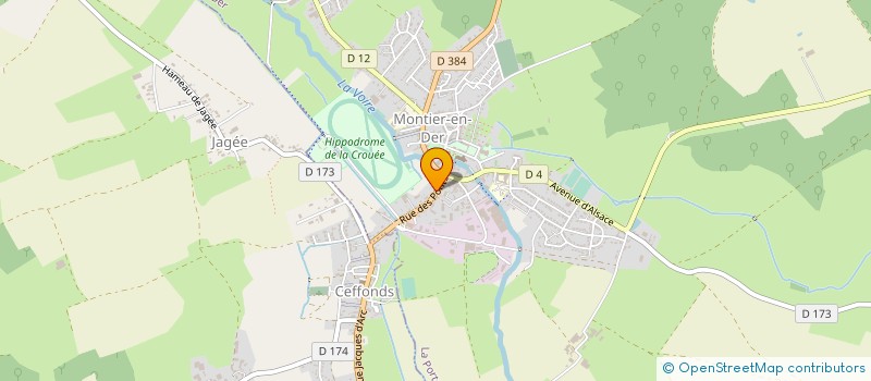 localisation de l'entreprise SPORTS EN DER à LA PORTE DU DER