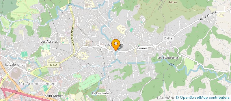 localisation de l'entreprise SPORTS EQUITATION LOISIRS LES CHENES à MARSEILLE 11