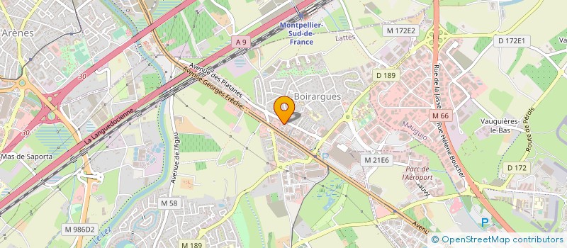 localisation de l'entreprise SPORTS ET BODEGA à LATTES