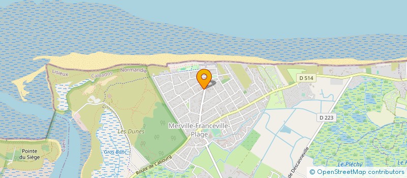 localisation de l'entreprise SPORTS ET DECOUVERTES MERVILLE FRANCEVIL  MERVILLE-FRANCEVILLE-PLAGE