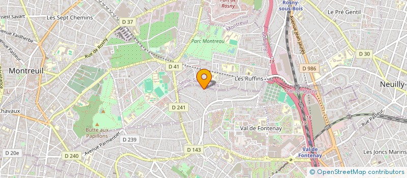 localisation de l'entreprise SPORTS ET ETUDES POUR TOUS à FONTENAY-SOUS-BOIS