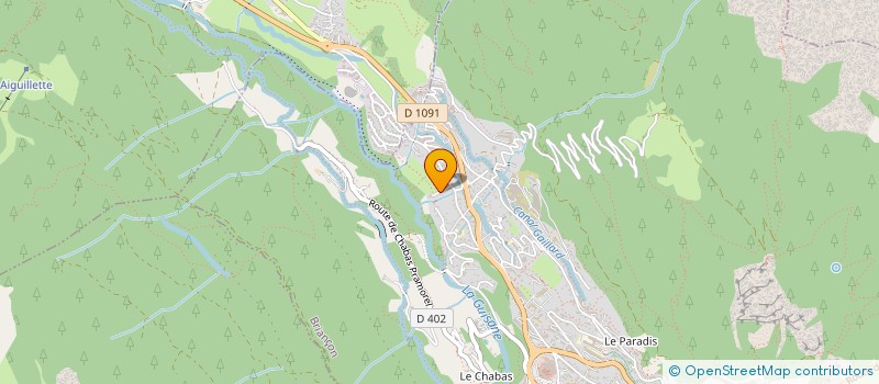 localisation de l'entreprise SPORTS ET HANDICAP EN BRIANCONNAIS  BRIANCON