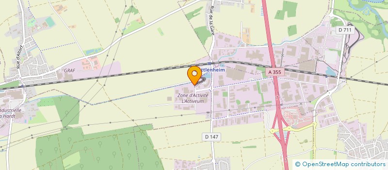 localisation de l'entreprise SPORTS ET LOISIRS  ALTORF