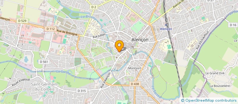 localisation de l'entreprise SPORTS ET LOISIRS à CERISE