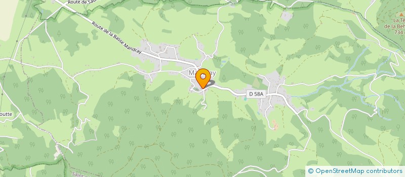 localisation de l'entreprise SPORTS ET LOISIRS  MANDRAY