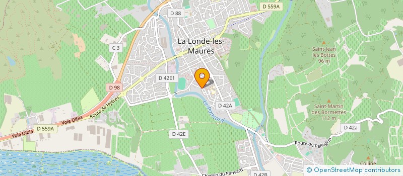 localisation de l'entreprise SPORTS ET LOISIRS ASSURANCE MALADIE DU VAR à LA LONDE-LES-MAURES