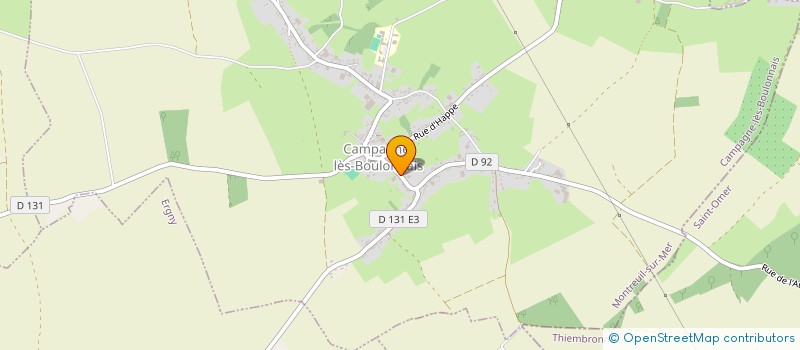 localisation de l'entreprise SPORTS ET LOISIRS DE CAMPAGNE LES BOULONNAIS  CAMPAGNE-LES-BOULONNAIS