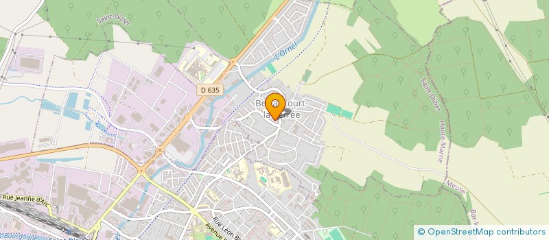 localisation de l'entreprise SPORTS ET LOISIRS DE L'ORNEL INFORMATIQUE POUR TOUS à BETTANCOURT-LA-FERREE