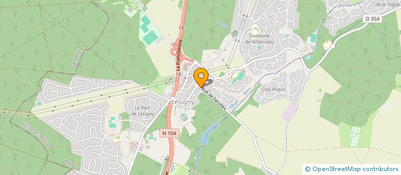 localisation de l'entreprise SPORTS ET LOISIRS FEROLLAIS à FEROLLES-ATTILLY