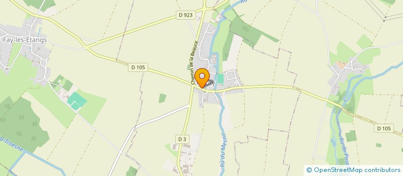 localisation de l'entreprise SPORTS ET LOISIRS FLEURY SECTION FOOTBALL  FLEURY