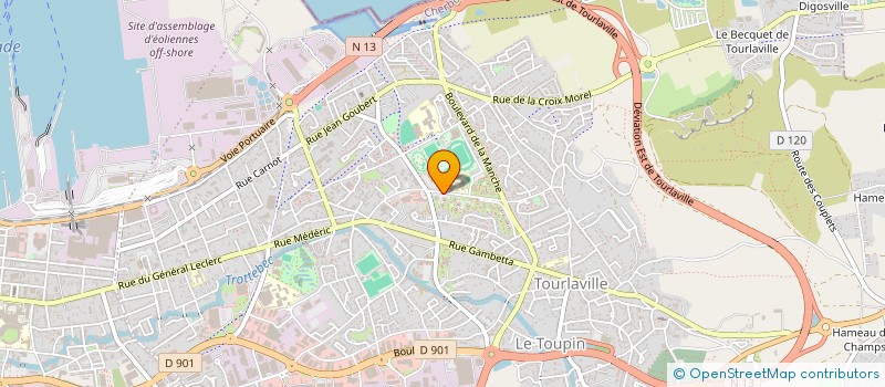 localisation de l'entreprise SPORTS ET LOISIRS MECANIQUES DU COTENTIN  CHERBOURG-EN-COTENTIN