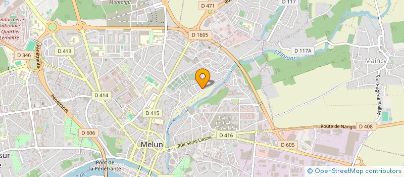 localisation de l'entreprise SPORTS ET LOISIRS MOISSEEN à MELUN