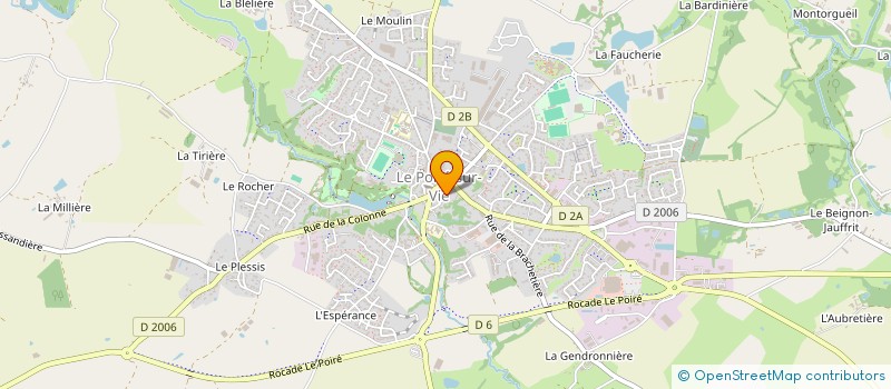 localisation de l'entreprise SPORTS ET LOISIRS SENIORS LE POIRE SUR VIE à LE POIRE-SUR-VIE