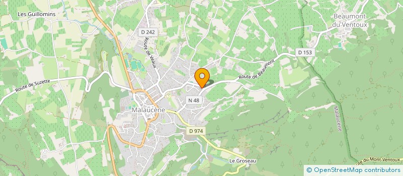 localisation de l'entreprise SPORTS ET MASSAGES 84 à MALAUCENE