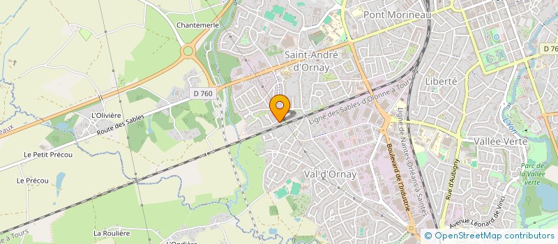 localisation de l'entreprise SPORTS EVENTS PROJECTS ASSOCIATION à LA ROCHE-SUR-YON