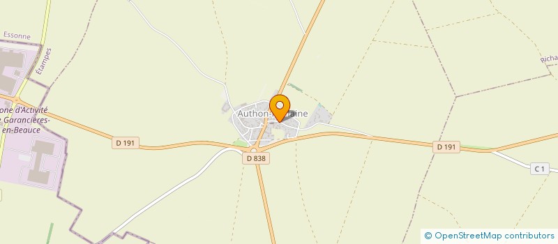 localisation de l'entreprise SPORTS, FORM' ET SANTE  AUTHON-LA-PLAINE