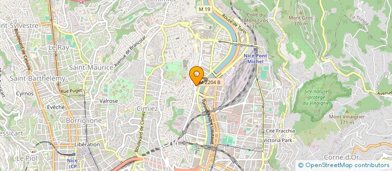 localisation de l'entreprise SPORTS FORMATIONS INSERTION  NICE