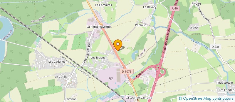 localisation de l'entreprise SPORTS HUMOUR ET LOISIRS à CERTINES